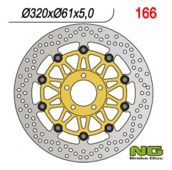 NG TARCZA HAMULCOWA PRZÓD KAWASAKI ZX/ZZR/VN (320x61x5) PŁYWAJĄCA