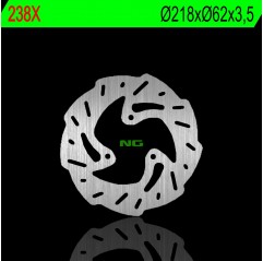 NG TARCZA HAMULCOWA TYŁ DERBI 50/125, GAS GAS 125/450 (218X62X3,5MM) (3X10,5MM) WAVE