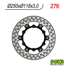 NG TARCZA HAMULCOWA PRZÓD YAMAHA YZ/YZF/WRF 01-19 PŁYWAJĄCA (250x118x3)(6X6,50MM), SUZUKI RM 125/250 '99-'10