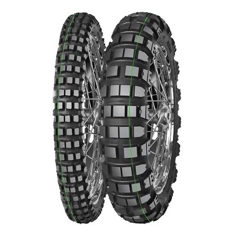 MITAS OPONA 140/80B18 ENDURO TRAIL-RALLY PRO SUPER LIGHT (ZIELONY PASEK) 70R M+S TYŁ DOT 21/2024 (zamiennik:70000334) (460131)