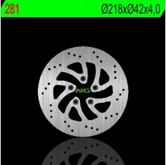 NG TARCZA HAMULCOWA PRZÓD ITALJET JACKPOT 125 01, JUPITER 125 02, MILLENIUM 125 00-02 (5X6,5MM)