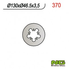 NG TARCZA HAMULCOWA TYŁ GAS GAS TXT 125-321 (130x46x3,5)