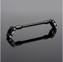 RENTHAL POPRZECZKA KIEROWNICY 7/8 CALA (22MM) ROAD BAR CROSS BRACE SET BLACK KOLOR CZARNY