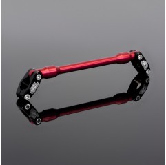 RENTHAL POPRZECZKA KIEROWNICY 7/8 CALA (22MM) ROAD BAR CROSS BRACE SET RED KOLR CZERWONY