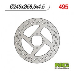 NG TARCZA HAMULCOWA TYŁ YAMAHA YFM 350 WARRIOR '00-'03 (245x58,5x4,5)