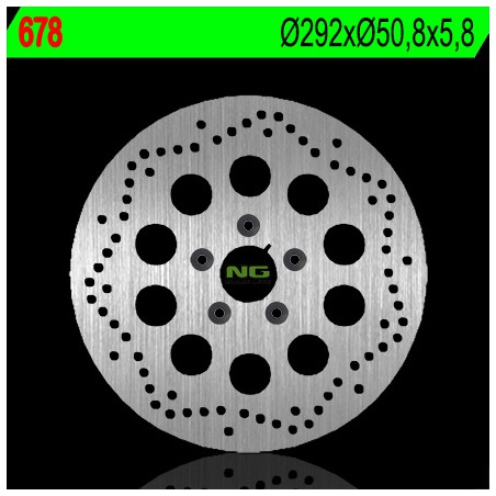NG TARCZA HAMULCOWA TYŁ HARLEY DAVIDSON 883 '84-'98, 1340 '84-'98 (292X50,8X5,8) (5X8,5MM)