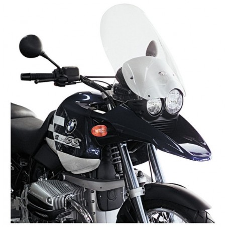 KAPPA SZYBA BMW R 1150 GS (00-03) 48,5 X 36,6 CM JASNA - Szyba uszczerbiona przy mocowaniu