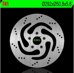 NG TARCZA HAMULCOWA TYŁ HARLEY DAVIDSON SPORTSTER 1200 '84-'98 (ALL MODELS) (292X50,5X5,8) (5X8,5MM)