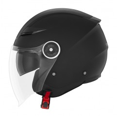 NOX KASK OTWARTY JET Z BLENDĄ N131 SOLID KOLOR CZARNY MAT ROZMIAR XL