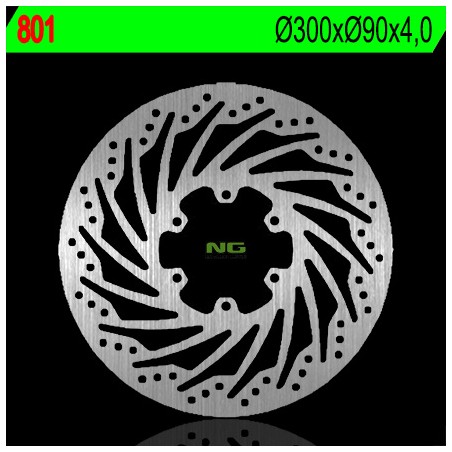 NG TARCZA HAMULCOWA PRZÓD APRILIA RS 50 '07-'08, BETA 50/125, DERBI 50/80/125 (300X90X4) (6X6,5MM)