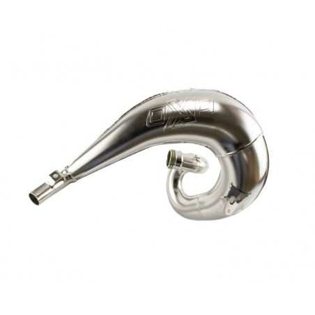 OXA FACTORY 2024/01 DYFUZOR (TUBA REZONANSOWA) FRONT EXHAUST PIPE CHROME KTM SX / EXC 250 / 300 '12-'16 , HUSQVARNA TC / TE 250 