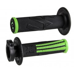 ODI MANETKI OFF ROAD EMIG PRO V2 LOCK-ON GRIP KOLOR CZARNY ZIELONY