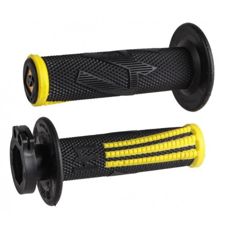 ODI MANETKI OFF ROAD EMIG PRO V2 LOCK-ON GRIP KOLOR CZARNY ŻÓŁTY