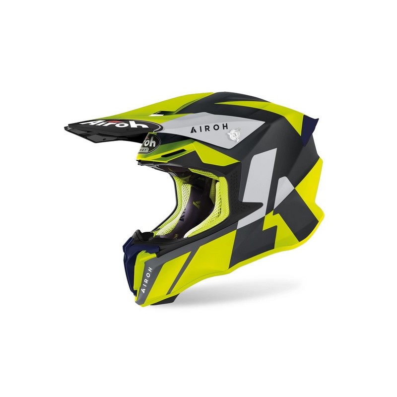 AIROH PROMOCJA KASK CROSS / ENDURO / ATV / QUAD TWIST 2.0 LIFT KOLOR CZARNY/ŻÓŁTY MAT ROZMIAR S