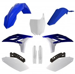 POLISPORT KOMPLET PLASTIKÓW (FULL KIT) YAMAHA YZ 250F '10-'13 W ZESTAWIE TABLICA PRZEDNIA (8678400001) I OSŁONY AMORTYZARORÓW (8