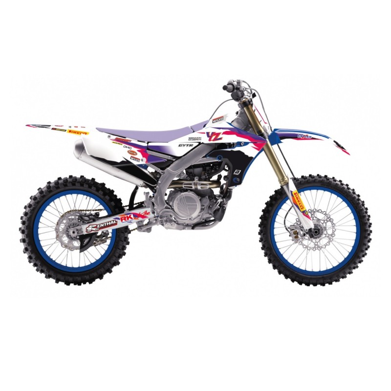 BLACKBIRD KOMPLET NAKLEJEK (OKLEIN) YAMAHA YZ 250F '19-'23, YZ 450F '18-'22 REPLICA YAMAHA FACTORY RACING 23