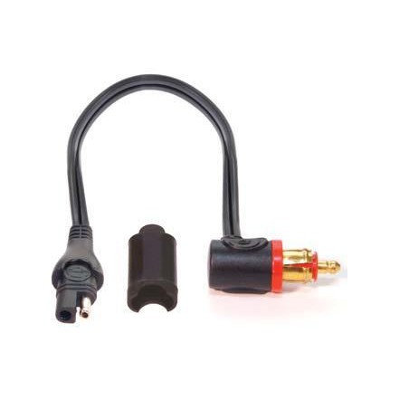 OPTIMATE PRZEWÓD Z WTYCZKĄ DO GNIAZDKA DIN DO CAN-BUS BMW ŁAMANĄ POD KĄTEM 90ST I ZŁĄCZEM SAE (DŁUGOŚĆ 15CM) (EL)