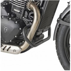 KAPPA 2024/06 GMOLE OSŁONY SILNIKA TRIUMPH SCRAMBLER 400 X '24-, SPEED 400 '24-, CZARNE