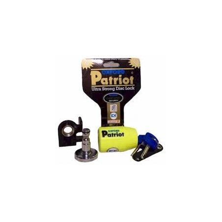 OXFORD BLOKADA TARCZY HAMULCOWEJ PATRIOT KOLOR ŻÓŁTY FLUO