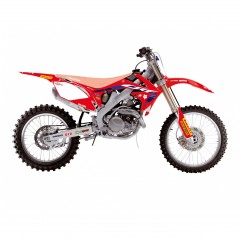 BLACKBIRD KOMPLET NAKLEJEK (OKLEIN) HONDA CRF 250R '10-'13 CRF 450R '09-'12 REPLICA TEAM HRC 23 CZERWONY CZARNY