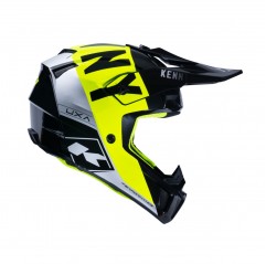 KENNY RACING KASK CROSS/ENDURO MODEL PERFORMANCE MIPS BLACK/NEON YELLOW/SILVER KOLOR CZARNY/ŻÓŁTY/SREBRNY ROZMIAR S ( 55 - 56 CM