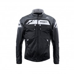 KENNY RACING KURTKA ADVENTURE/ENDURO MODEL SOFTSHELL GREY KOLOR CZARNY/SZARY/BIAŁY ROZMIAR L