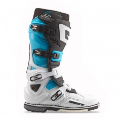 GAERNE BUTY CROSS/ENDURO MODEL SG-22 LIMITED EDITION WHITE/BLACK/BLUE KOLOR BIAŁY/CZARNY/NIEBIESKI ROZMIAR 41