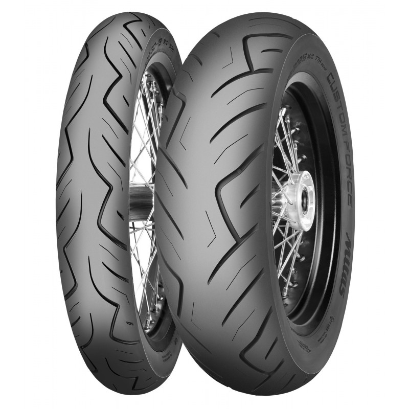 MITAS OPONA 150/80B16 (MV85B16) CUSTOM FORCE 77H TL TYŁ DOT 18/2024 (NA ZAMÓWIENIE) (593371)