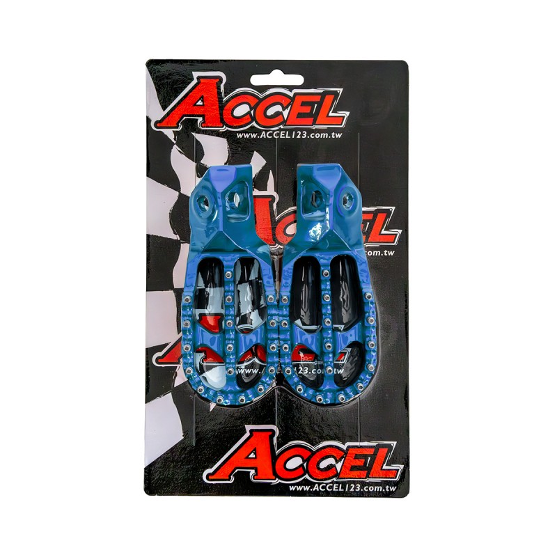 ACCEL 2024/01 PODNÓŻKI KTM SX / SXF / XC / XCF 125 / 250 / 250 / 300 / 350 / 450 '23, HUQVARNA TC / TX / FC / FX 125 / 250 / 300