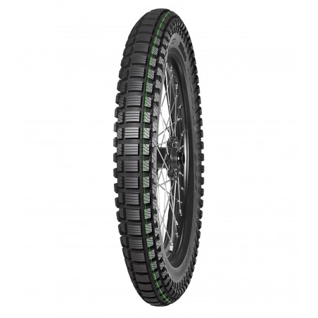 MITAS OPONA 3.75-19 SPEEDWAY SOFT 61P TT NHS (ZIELONY PASEK) TYŁ DOT 2024 (DOT:XODC/XSDC)