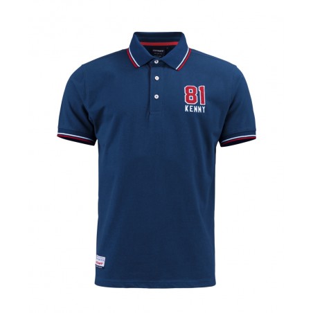 KENNY RACING KOSZULKA POLO MODEL ACADEMY KOLOR NIEBIESKI ROZMIAR L