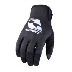 KENNY RACING RĘKAWICE CROSS/ENDURO/ROWEROWE MODEL RACE BLACK KOLOR CZARNY/BIAŁY ROZMIAR XS