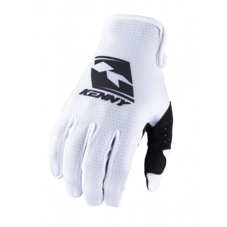 KENNY RACING RĘKAWICE CROSS/ENDURO/ROWEROWE MODEL RACE WHITE KOLOR BIAŁY/CZARNY ROZMIAR M