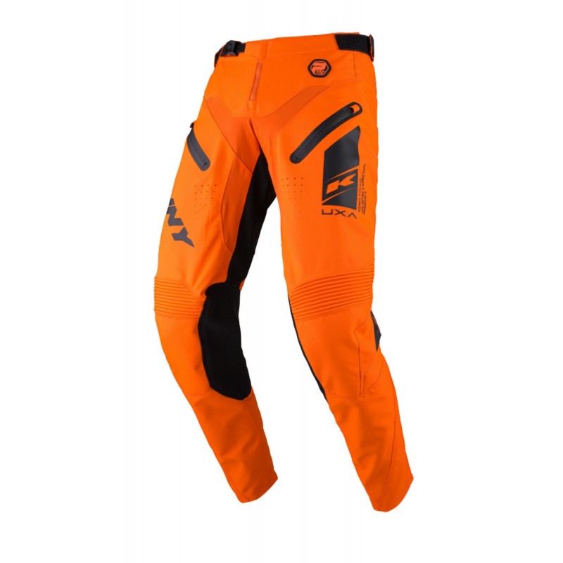 KENNY RACING SPODNIE CROSS/ENDURO MODEL TITANIUM PREMIUM ORANGE KOLOR POMARAŃCZOWY/CZARNY ROZMIAR 32