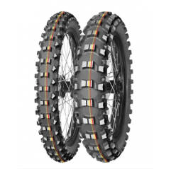 MITAS OPONA 120/80-19 TERRA FORCE MX-SM SOFT/MEDIUM 63M TT (CZERWONY/ŻÓŁTY PASEK) TYŁ DOT 2021 (DOT:CODJ) (27551) (WYCOFANE- ZAM