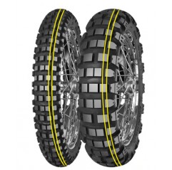 MITAS OPONA 120/90B17 ENDURO TRAIL XT+ DAKAR (PODWÓJNY ŻÓŁTY PASEK) 64T M+S TYŁ DOT 05/2024 (460109) (ZAMIENNIK:70000486)