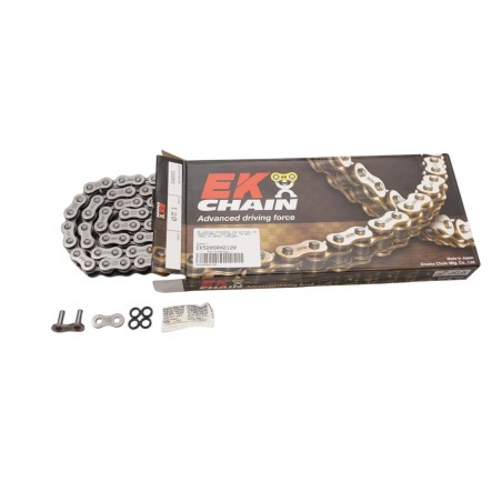 EK ŁAŃCUCH NAPĘDOWY EK520SRX2 114 QX-RING (DO 750CCM/90KM) (114-OGNIW) (37,8KN) (MADE IN JAPAN) (ZAKUWKA)