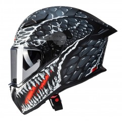 CABERG KASK INTEGRALNY Z BLENDĄ MODEL DRIFT EVO II CROK KOLOR CZARNY/BIAŁY/CZERWONY MAT ROZMIAR M