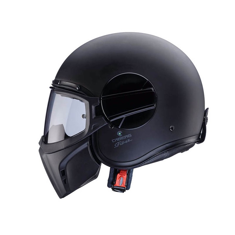 CABERG PROMOCJA KASK OTWARTY JET MODEL GHOST X KOLOR CZARNY MAT ROZMIAR M