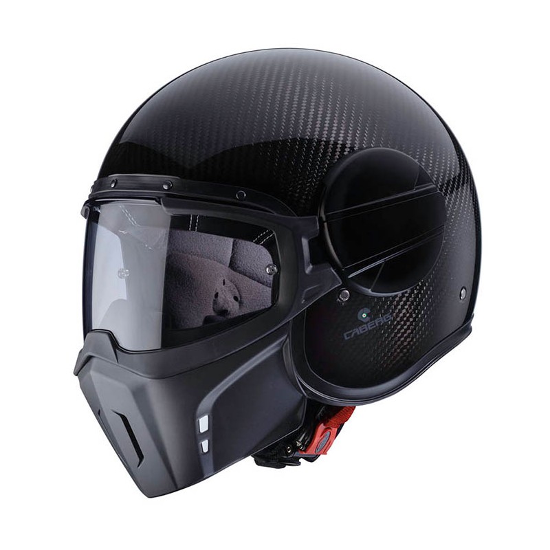 CABERG KASK OTWARTY JET MODEL GHOST X KOLOR CARBON (KARBON) ROZMIAR XL