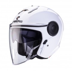 CABERG KASK OTWARTY JET Z BLENDĄ MODEL SOHO KOLOR BIAŁY POŁYSK ROZMIAR XS