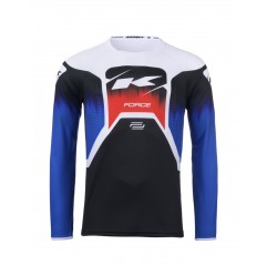 KENNY RACING KOSZULKA CROSS/ENDURO MODEL FORCE SPRING SUMMER BLACK/NAVY/RED KOLOR BIAŁY/CZARNY/NIEBIESKI ROZMIAR M