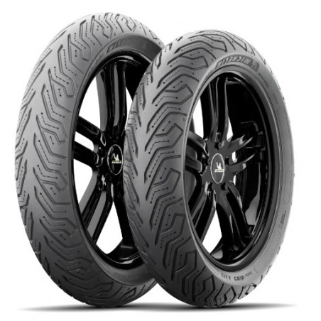 MICHELIN OPONA 100/90-10 CITY GRIP SAVER 61J REINF TL/TT M/C PRZÓD/TYŁ DOT 25/2024