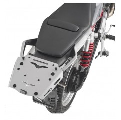 KAPPA 2024/06 STELAŻ KUFRA CENTRALNEGO (ANODOWANE ALUMINIUM) MOTO GUZZI V 85 TT '24- ALUMINIOWY MONOKEY