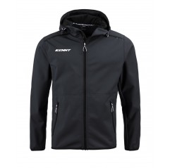 KENNY RACING KURTKA PRZECIWDESZCZOWA SOFTSHELL MODEL CORE BLACK KOLOR CZARNY ROZMIAR S