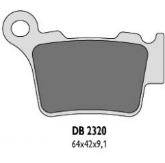 DELTA BRAKING KLOCKI HAMULCOWE KH368 TYŁ BREMBO (KTM) - ZASTĘPUJĄ DB2320MX-D ORAZ DB2320QD-D