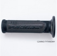 PROGRIP MANETKI PG732 ROAD (22+25MM, DŁ.125MM) KOLOR TYTANOWY/CZARNY (DWUSKŁADNIKOWE) (732-298)