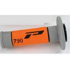PROGRIP MANETKI PG790 OFF ROAD (22+25MM, DŁ.115MM) KOLOR CZARNY/SZARY/POMARAŃCZOWY (TRÓJSKŁADNIKOWE) (790-240) (PG790/2)