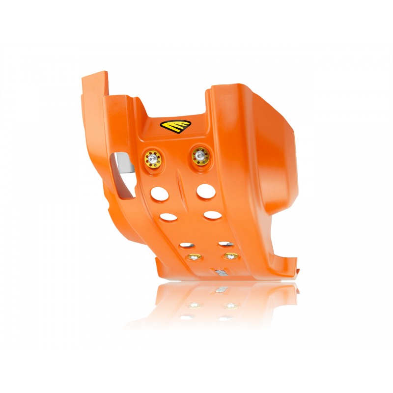 CYCRA PROMOCJA OSŁONA POD SILNIK FULL COMBAT SKID PLATE KTM 13-16 250/300 (SX/XC/EXC 2T) KOLOR POMARAŃCZOWY