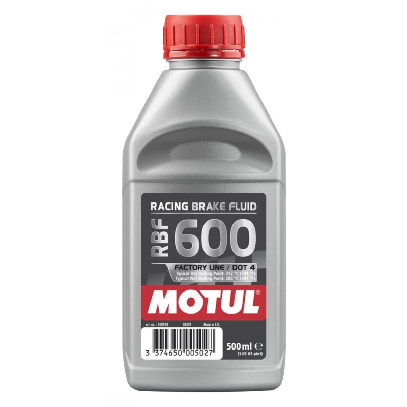 MOTUL PŁYN HAMULCOWY RACING RBF 600 DOT4 0,5L FACTORY LINE (SYNTETYCZNY)